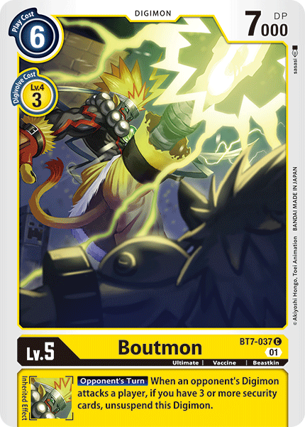 Boutmon [BT7-037] [Next Adventure] | Anubis Games and Hobby