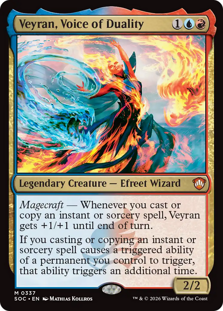 Veyran, Voice of Duality [Secrets of Strixhaven Commander] | Anubis Games and Hobby