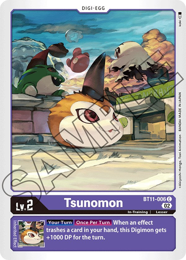 Tsunomon [BT11-006] [Dimensional Phase] | Anubis Games and Hobby