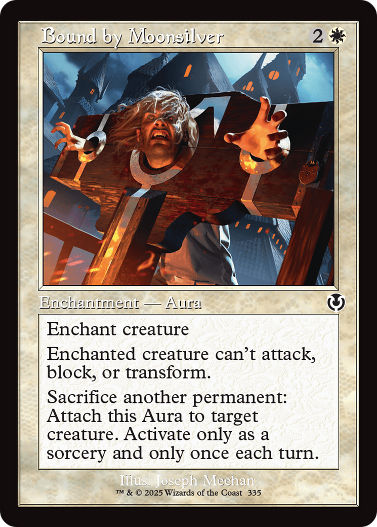 Bound by Moonsilver (Retro Frame) [Innistrad Remastered] | Anubis Games and Hobby