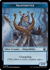 Dragon // Shapeshifter (0008) Double-Sided Token [Modern Horizons 3 Commander Tokens] | Anubis Games and Hobby