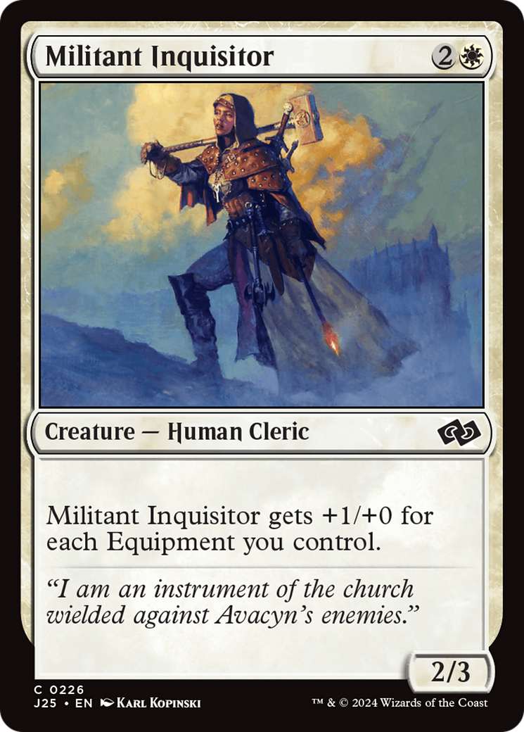 Militant Inquisitor [Foundations Jumpstart] | Anubis Games and Hobby