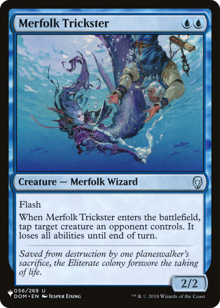 Merfolk Trickster [The List Reprints] | Anubis Games and Hobby