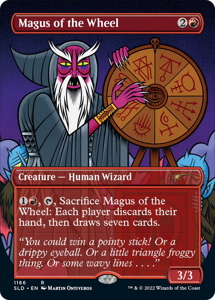 Magus of the Wheel (Borderless) [Secret Lair Drop Series] | Anubis Games and Hobby