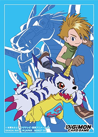 Digimon TCG Sleeves (2023) - Matt & Gabumon Anubis Games and Hobby Digimon TCG Sleeves (2023) - Matt & Gabumon Anubis Games and Hobby