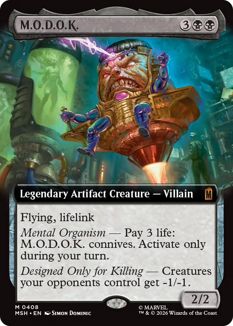 M.O.D.O.K. (Extended Art) [Marvel Super Heroes] | Anubis Games and Hobby