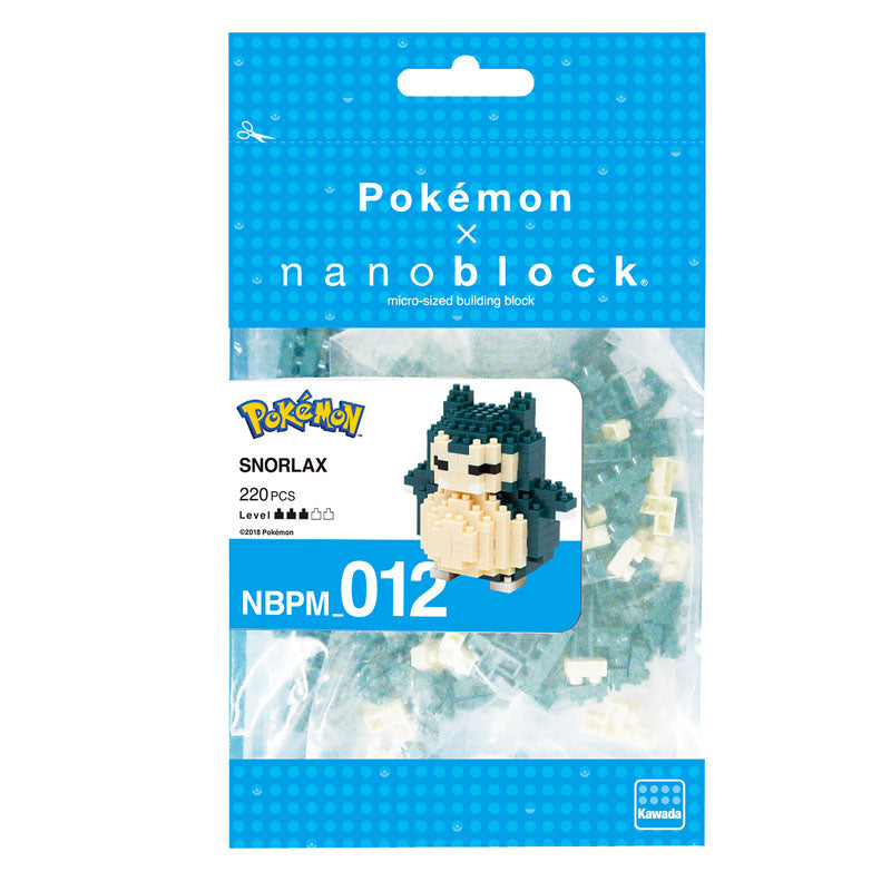 nanoblock - Snorlax | Anubis Games and Hobby