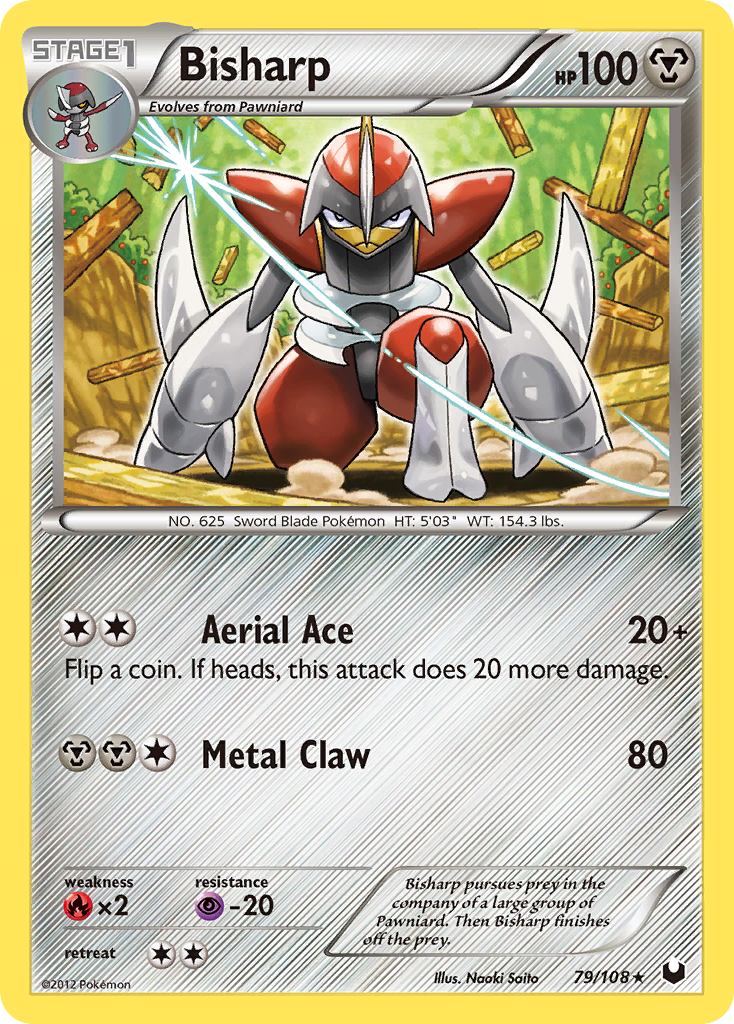 Bisharp (79/108) [Black & White: Dark Explorers] | Anubis Games and Hobby