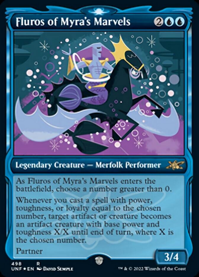 Fluros of Myra's Marvels (Showcase) (Galaxy Foil) [Unfinity] | Anubis Games and Hobby