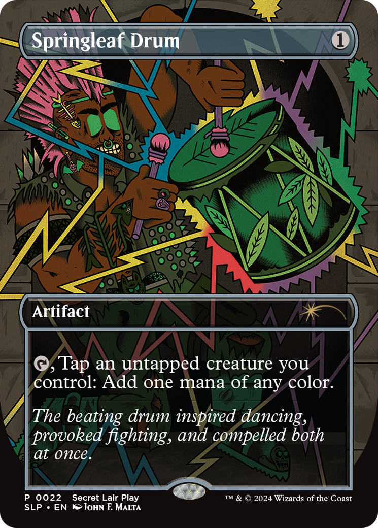 Springleaf Drum [Pro Tour Promos] | Anubis Games and Hobby