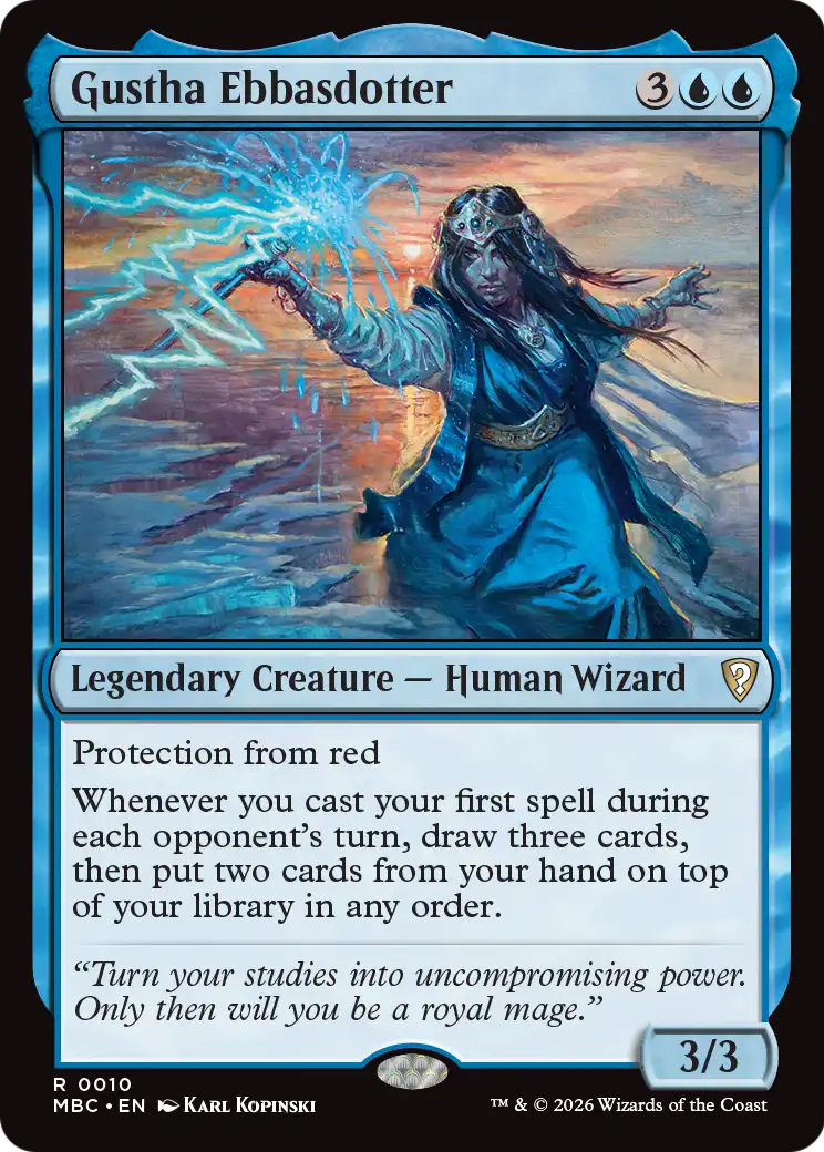 Gustha Ebbasdotter [Mystery Booster: Commander Edition] | Anubis Games and Hobby