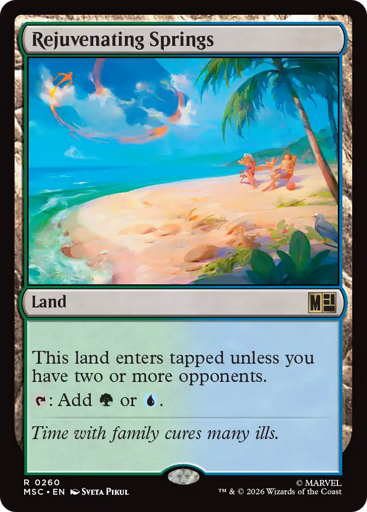 Rejuvenating Springs [Marvel Super Heroes Commander] | Anubis Games and Hobby