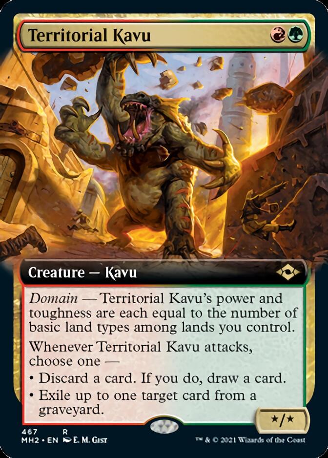 Territorial Kavu (Extended Art) [Modern Horizons 2] | Anubis Games and Hobby