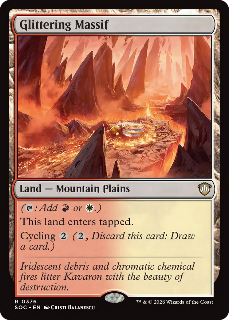 Glittering Massif [Secrets of Strixhaven Commander] | Anubis Games and Hobby