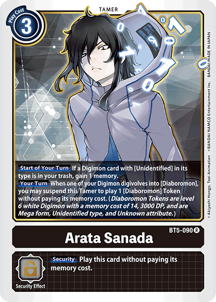 Arata Sanada [BT5-090] [Battle of Omni] | Anubis Games and Hobby