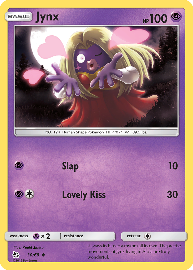 Jynx (30/68) [Sun & Moon: Hidden Fates] | Anubis Games and Hobby