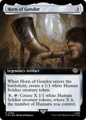 Horn of Gondor (Extended Art) (Surge Foil) [The Lord of the Rings: Tales of Middle-Earth] | Anubis Games and Hobby