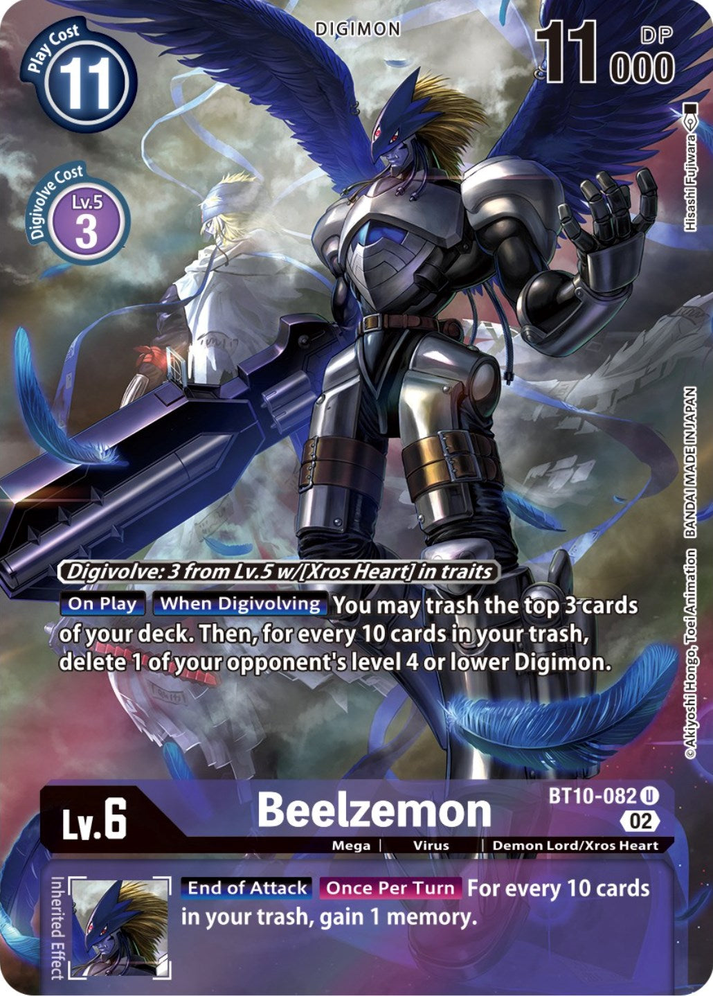 Beelzemon [BT10-082] (Alternate Art) [Xros Encounter] | Anubis Games and Hobby