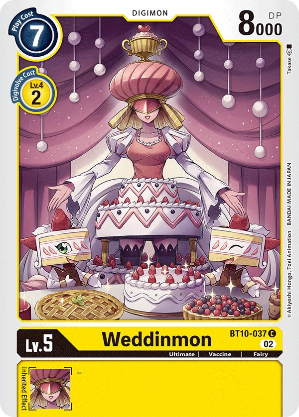 Weddinmon [BT10-037] [Xros Encounter] | Anubis Games and Hobby