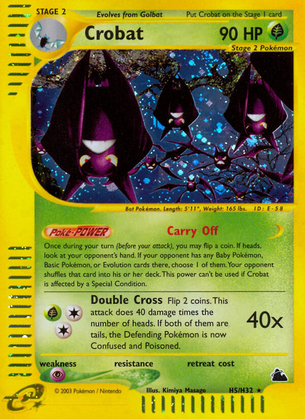 Crobat (H5/H32) [Skyridge] | Anubis Games and Hobby