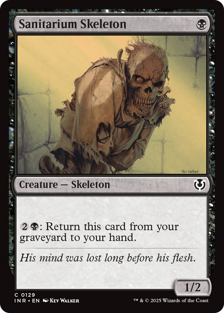 Sanitarium Skeleton [Innistrad Remastered] | Anubis Games and Hobby