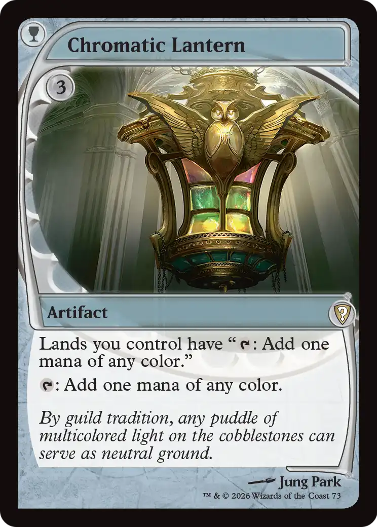 Chromatic Lantern (Future Sight) [Mystery Booster: Commander Edition] | Anubis Games and Hobby