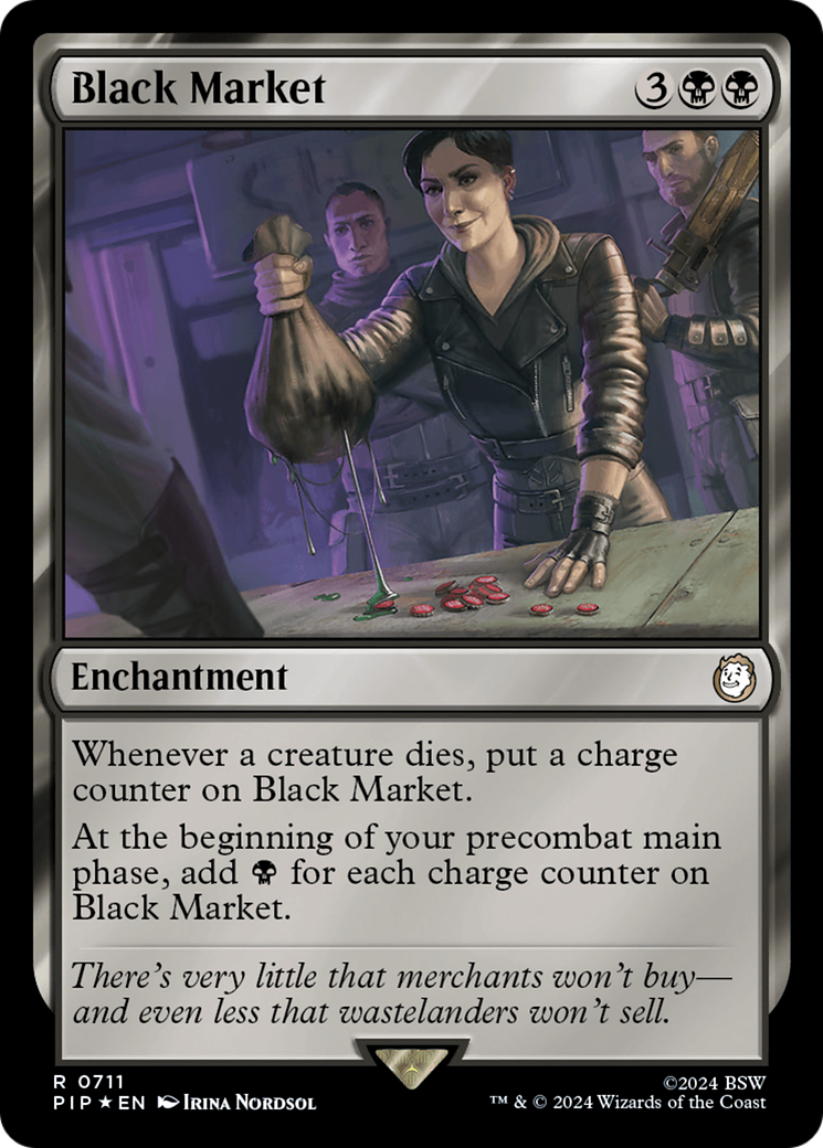 Black Market (Surge Foil) [Fallout] | Anubis Games and Hobby