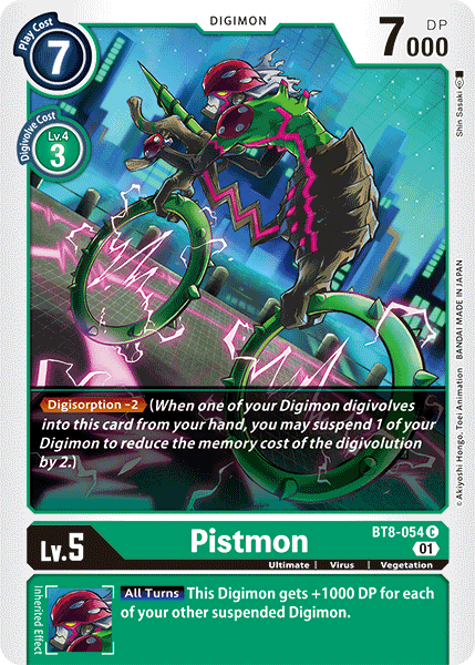 Pistmon [BT8-054] [New Awakening] | Anubis Games and Hobby