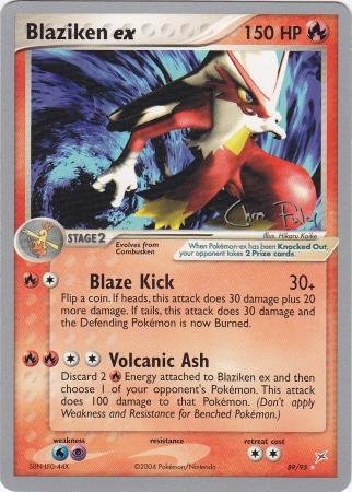 Blaziken ex (89/95) (Blaziken Tech - Chris Fulop) [World Championships 2004] | Anubis Games and Hobby