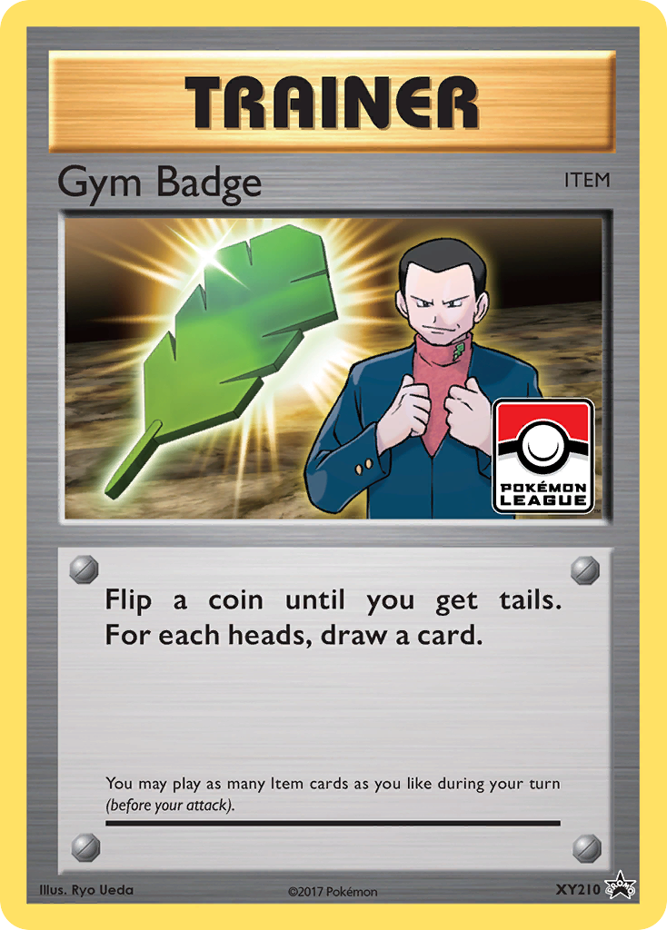 Gym Badge (XY210) (Giovanni) [XY: Black Star Promos] | Anubis Games and Hobby