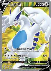 Lugia V (185/195) [Sword & Shield: Silver Tempest] | Anubis Games and Hobby