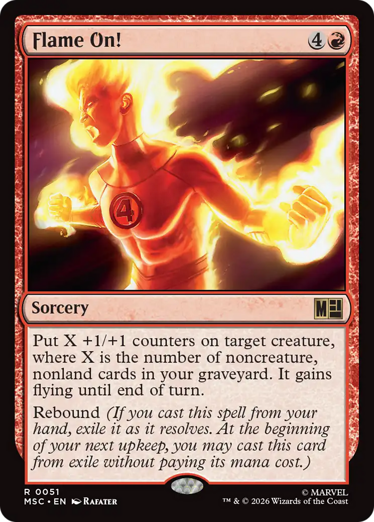 Flame On! [Marvel Super Heroes Commander] | Anubis Games and Hobby