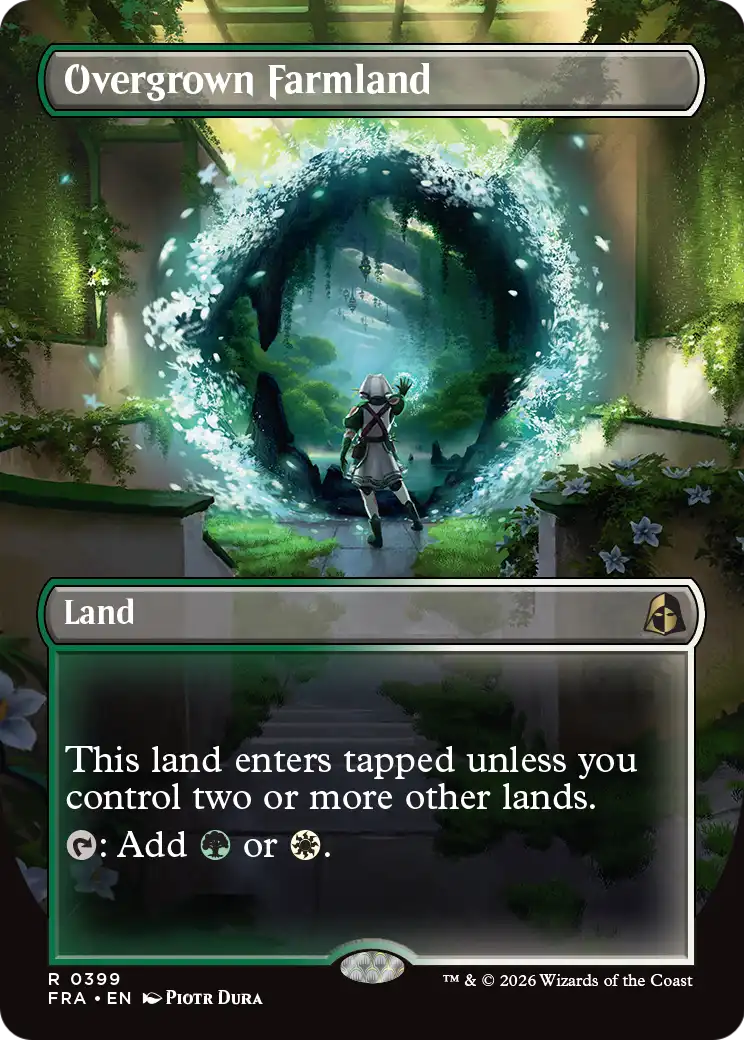 Overgrown Farmland (Borderless) [Reality Fracture] | Anubis Games and Hobby