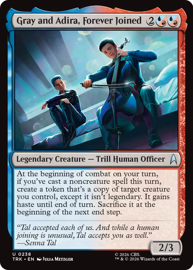 Gray and Adira, Forever Joined [Star Trek] | Anubis Games and Hobby