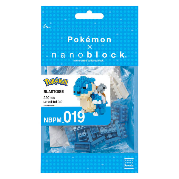 nanoblock - Blastoise | Anubis Games and Hobby