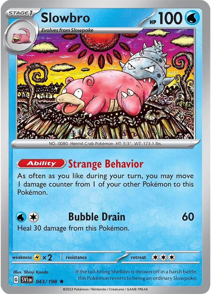 Slowbro (043/198) [Scarlet & Violet: Base Set] | Anubis Games and Hobby