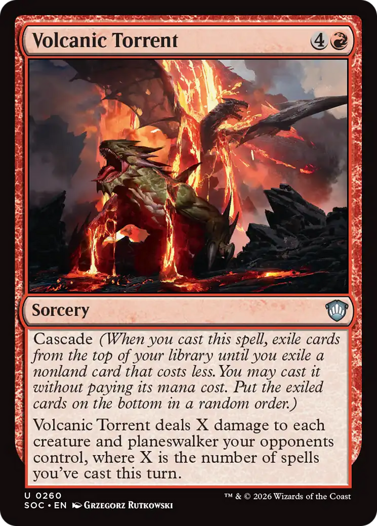 Volcanic Torrent [Secrets of Strixhaven Commander] | Anubis Games and Hobby