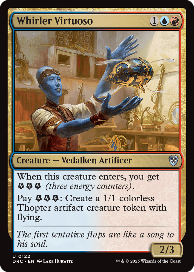 Whirler Virtuoso [Aetherdrift Commander] | Anubis Games and Hobby