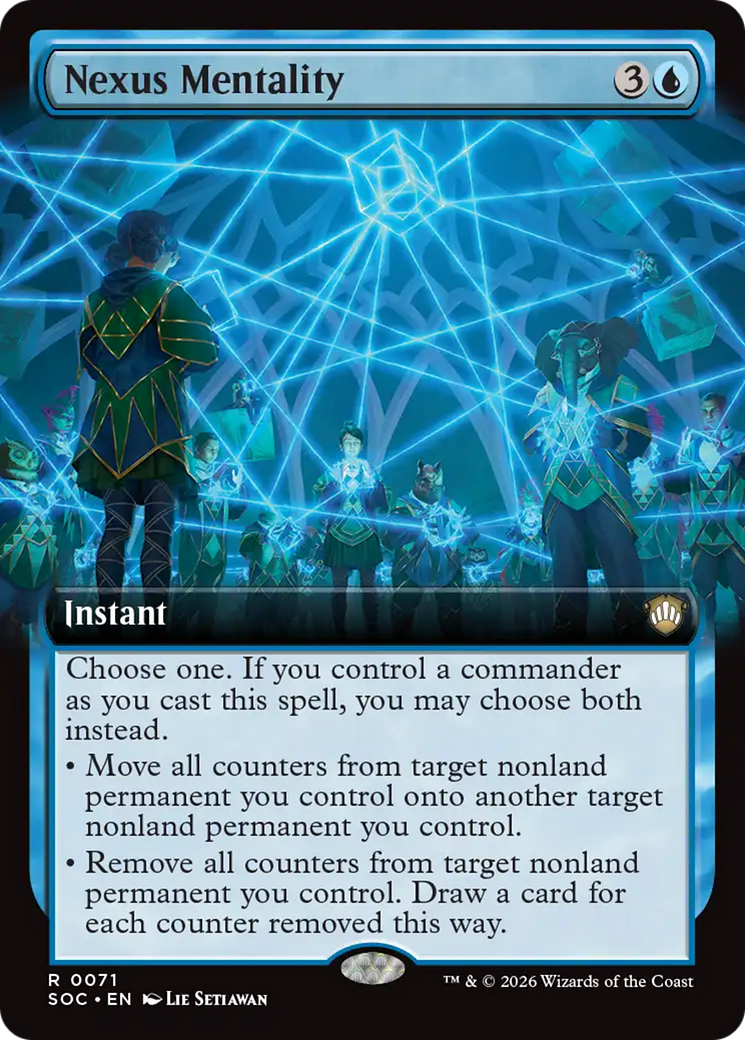Nexus Mentality (Extended Art) [Secrets of Strixhaven Commander] | Anubis Games and Hobby