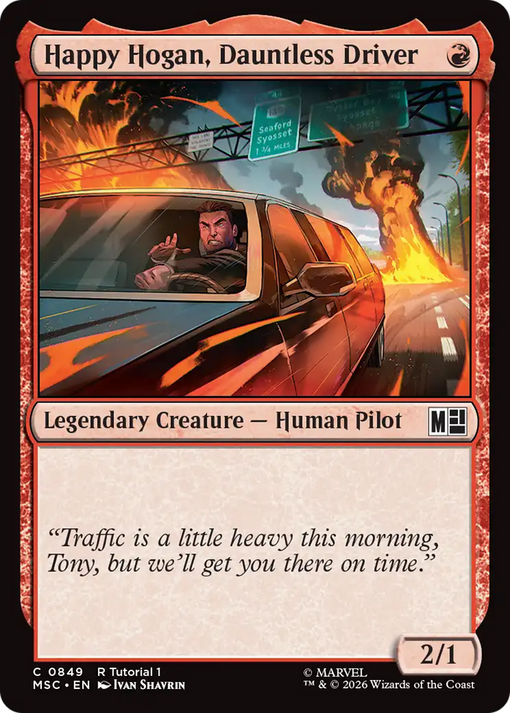 Happy Hogan, Dauntless Driver (0849) [Marvel Super Heroes Commander] | Anubis Games and Hobby