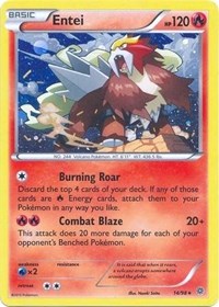Entei (14/98) (Cosmos Holo) (Blister Exclusive) [XY: Ancient Origins] | Anubis Games and Hobby