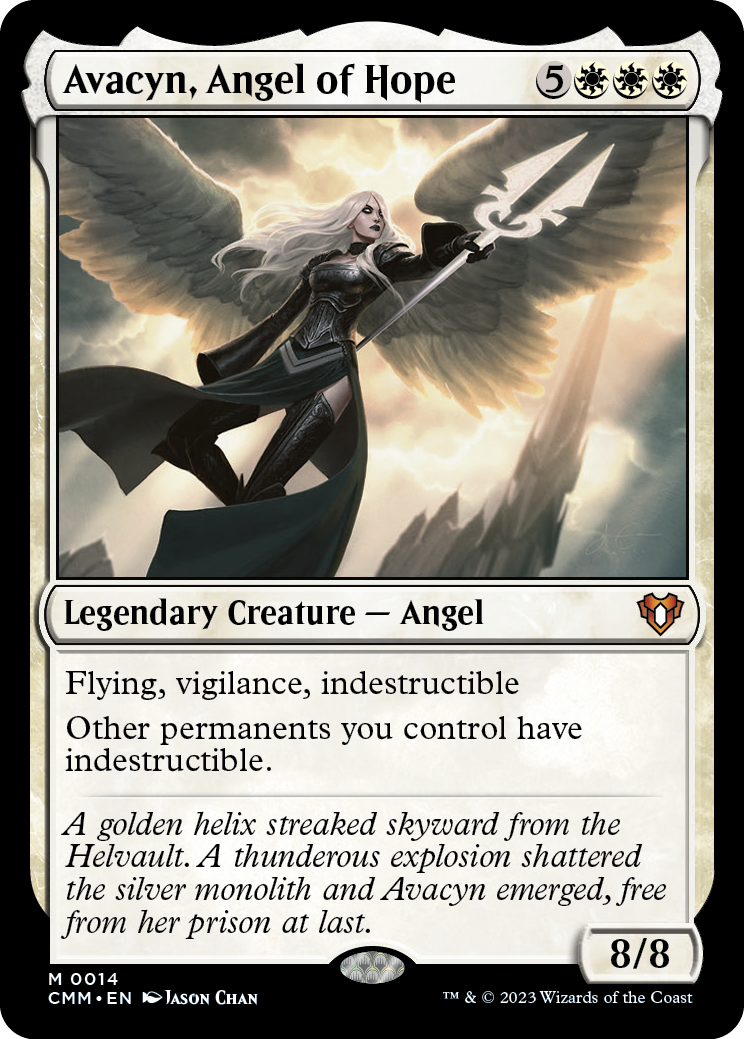 Avacyn, Angel of Hope [Commander Masters] | Anubis Games and Hobby