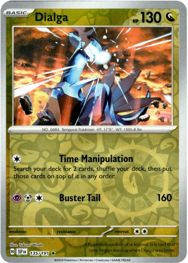Dialga (135/191) [Scarlet & Violet: Surging Sparks] | Anubis Games and Hobby