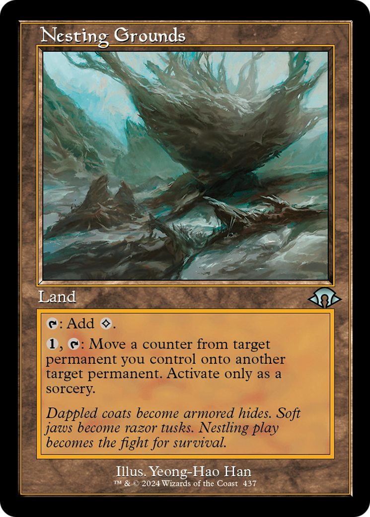 Nesting Grounds (Retro Frame) [Modern Horizons 3] | Anubis Games and Hobby