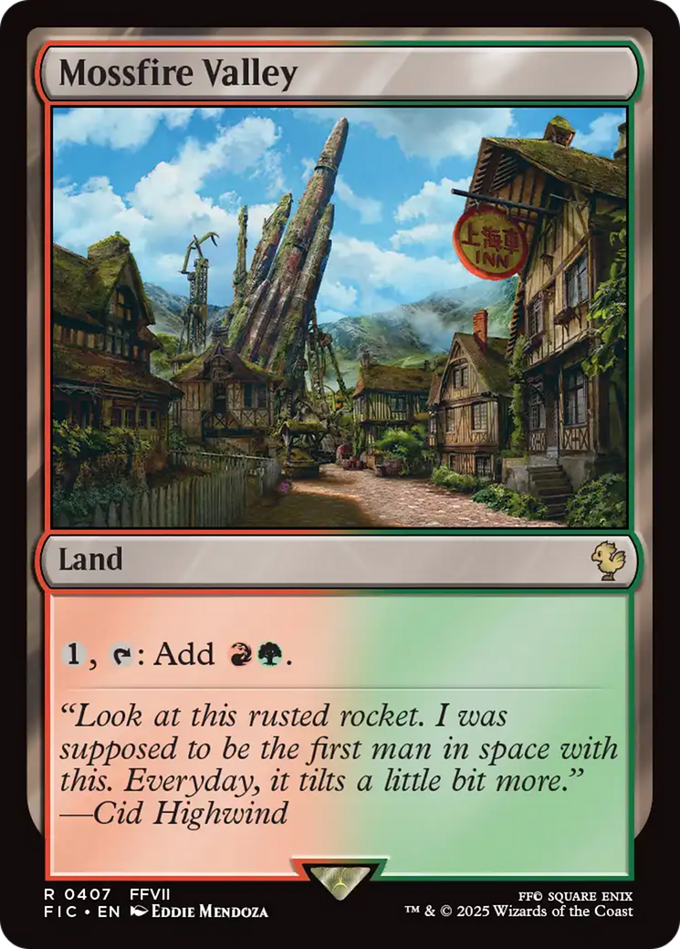 Mossfire Valley [FINAL FANTASY Commander] | Anubis Games and Hobby