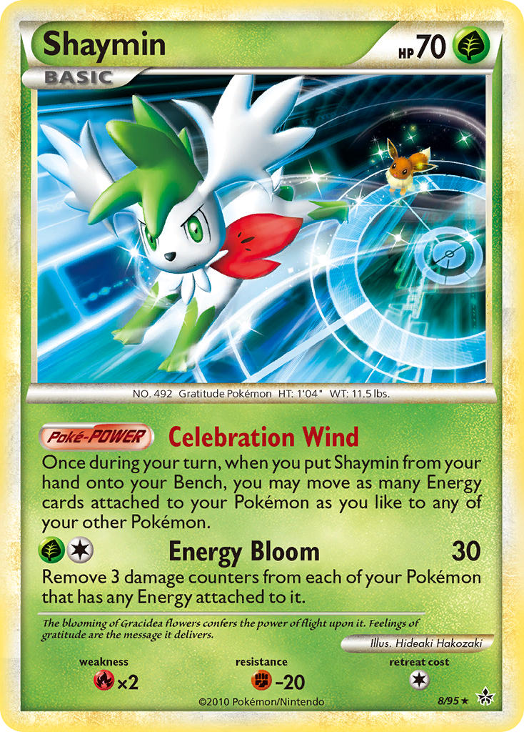 Shaymin (8/95) [HeartGold & SoulSilver: Unleashed] | Anubis Games and Hobby