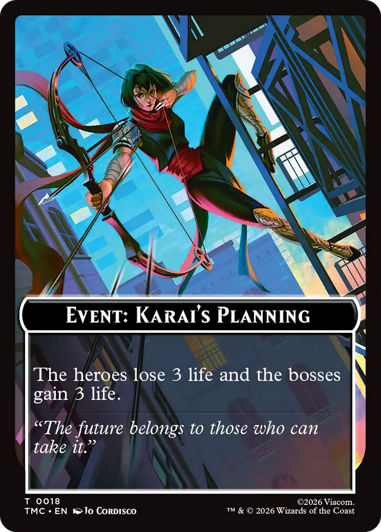 Event: Karai's Planning [Teenage Mutant Ninja Turtles Commander Tokens] | Anubis Games and Hobby