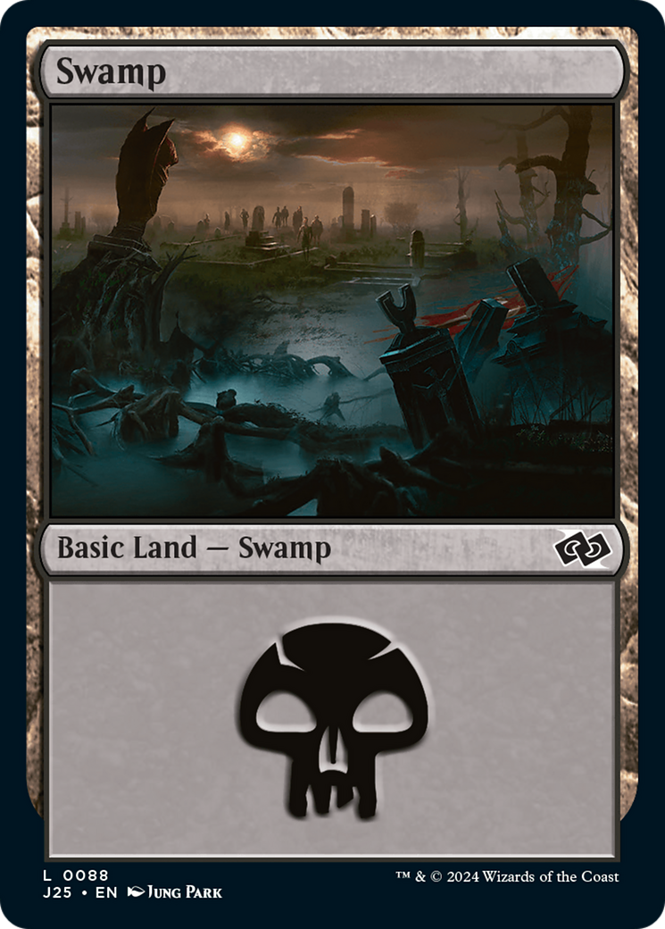 Swamp (88) [Foundations Jumpstart] | Anubis Games and Hobby