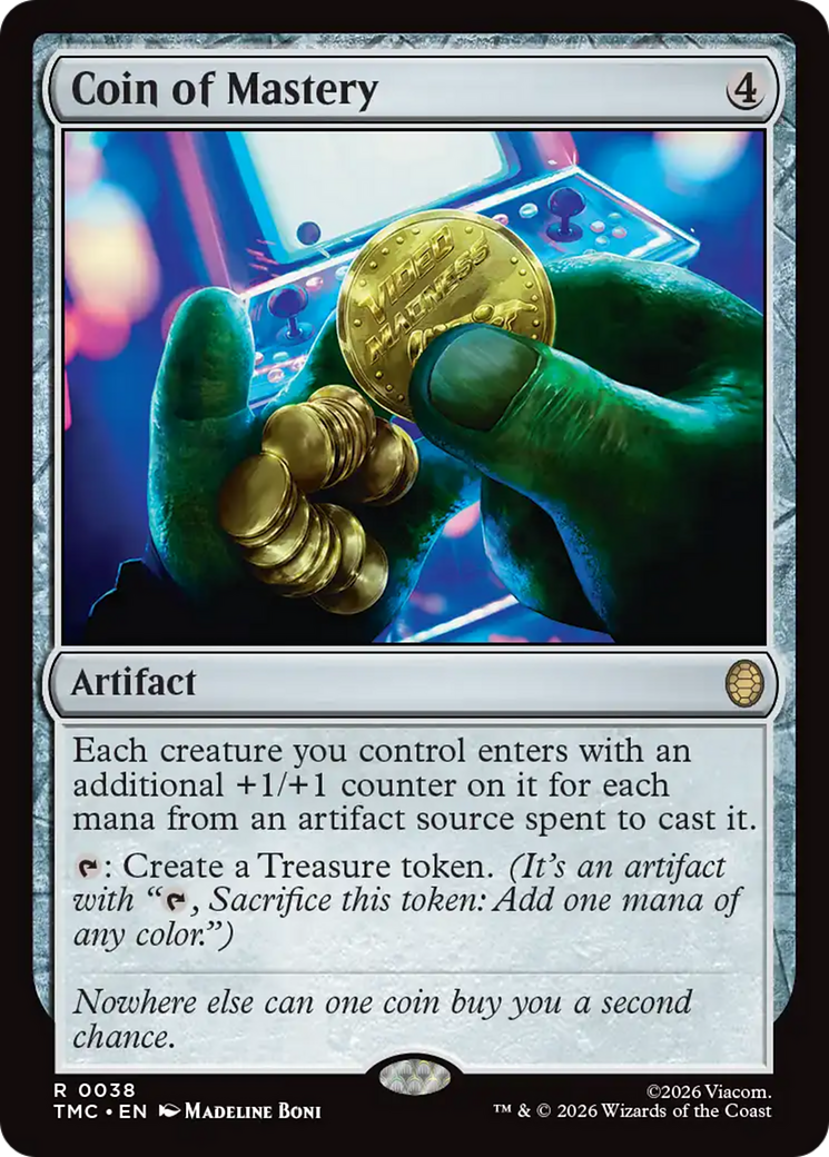 Coin of Mastery [Teenage Mutant Ninja Turtles Commander] | Anubis Games and Hobby
