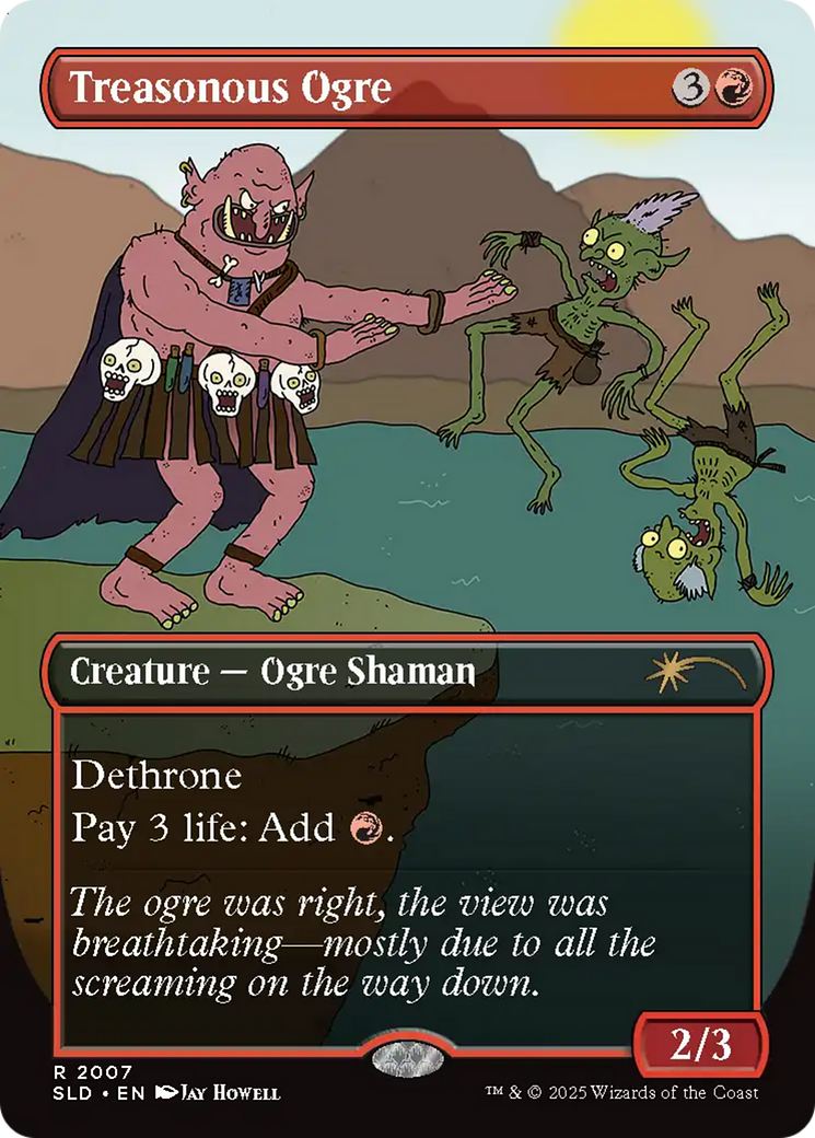 Treasonous Ogre [Secret Lair Drop Series] | Anubis Games and Hobby